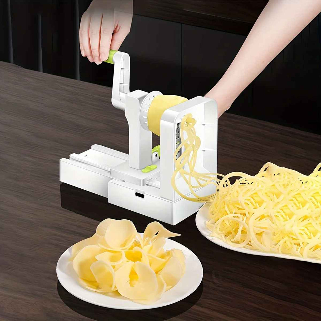 ESPIRALALIZADOR DE VEGETAIS COM 5 LÂMINAS