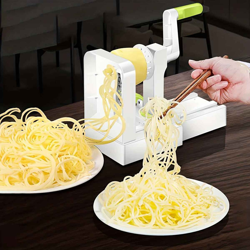 ESPIRALALIZADOR DE VEGETAIS COM 5 LÂMINAS