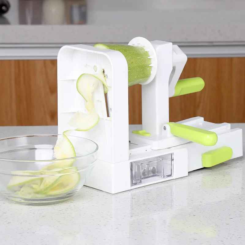 ESPIRALALIZADOR DE VEGETAIS COM 5 LÂMINAS