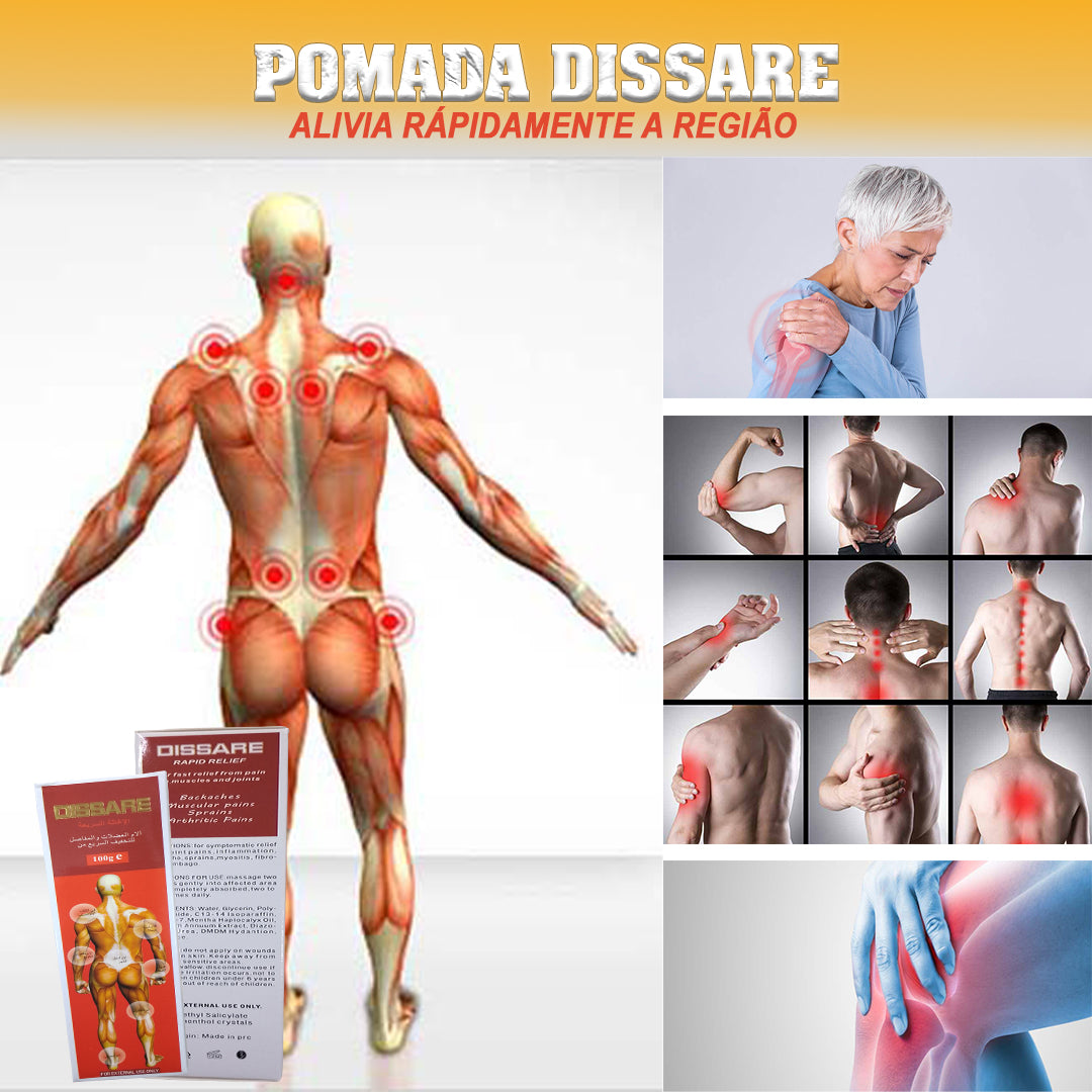 GEL PARA ALÍVIO DE DORES MUSCULARES